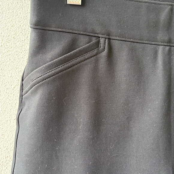 Spanx The Perfect Pant Ankle Back Seam Skinny Black Size XL Office Party Casual - Picture 4 of 13